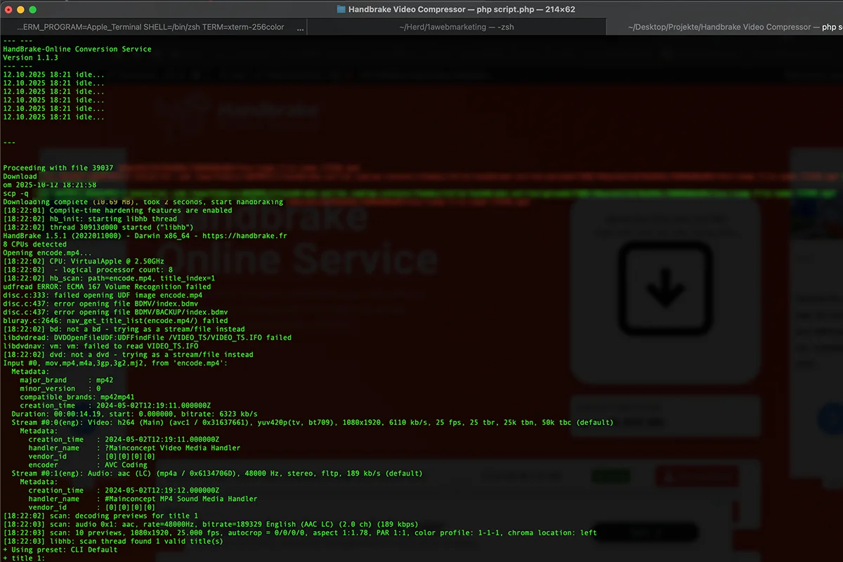 Worker Software auf mehreren Geräten