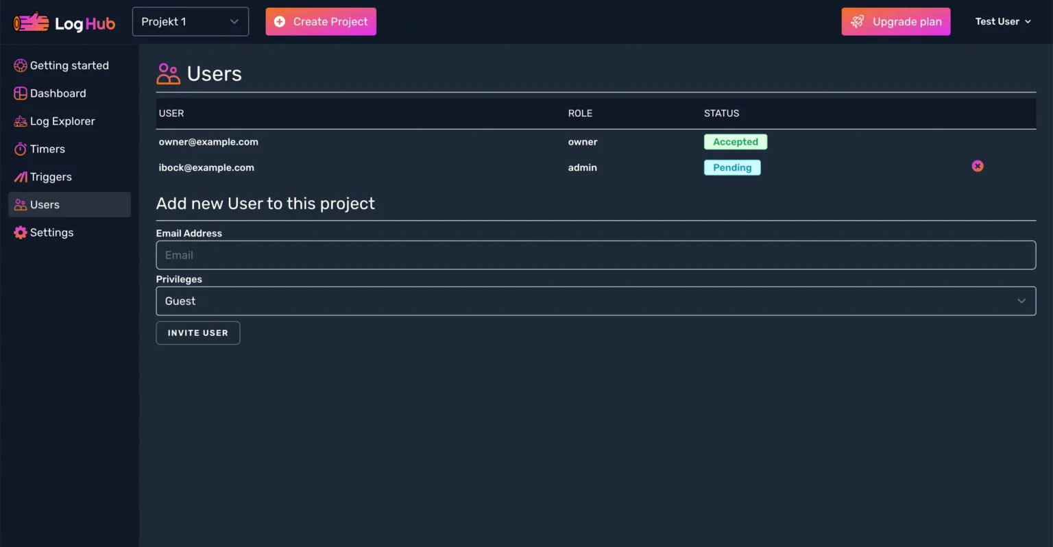 User Management