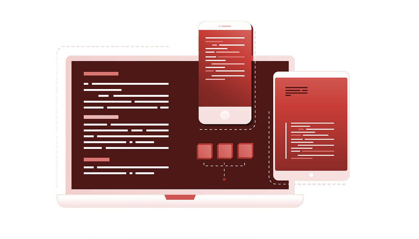 Programmierender Webdesign Computer